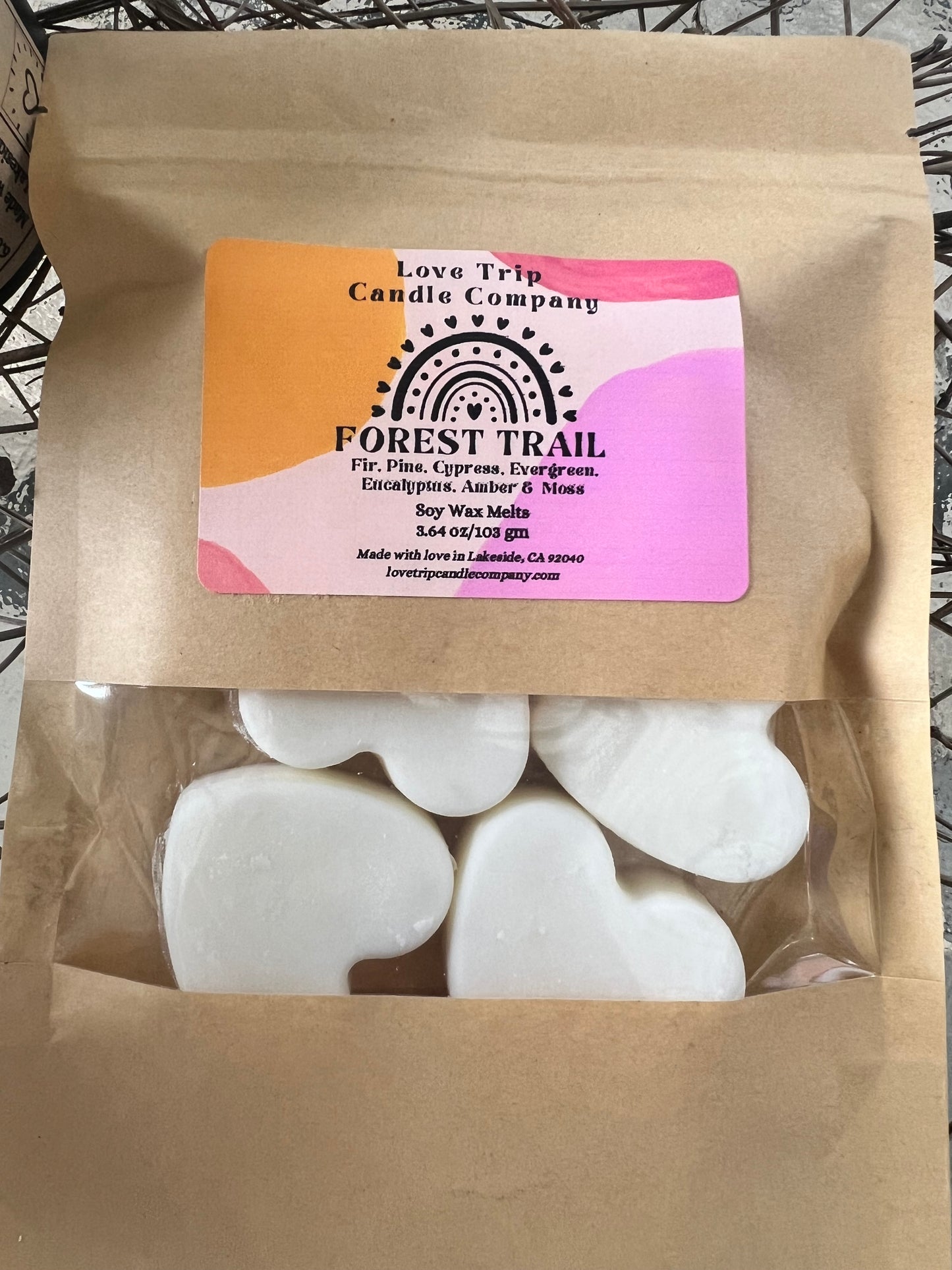 Wax Melts Heart Shaped Soy
