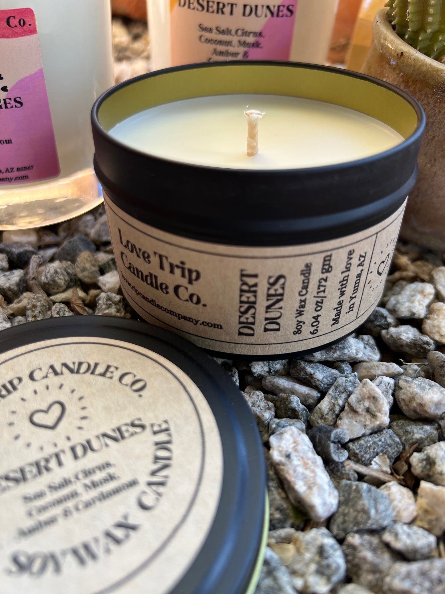 Desert Dunes Soy Candle Sea/Coconut/Cardamom