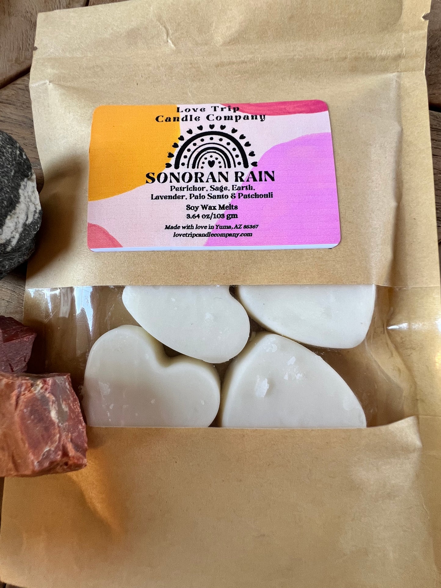 Soy Wax Melts Heart Shaped