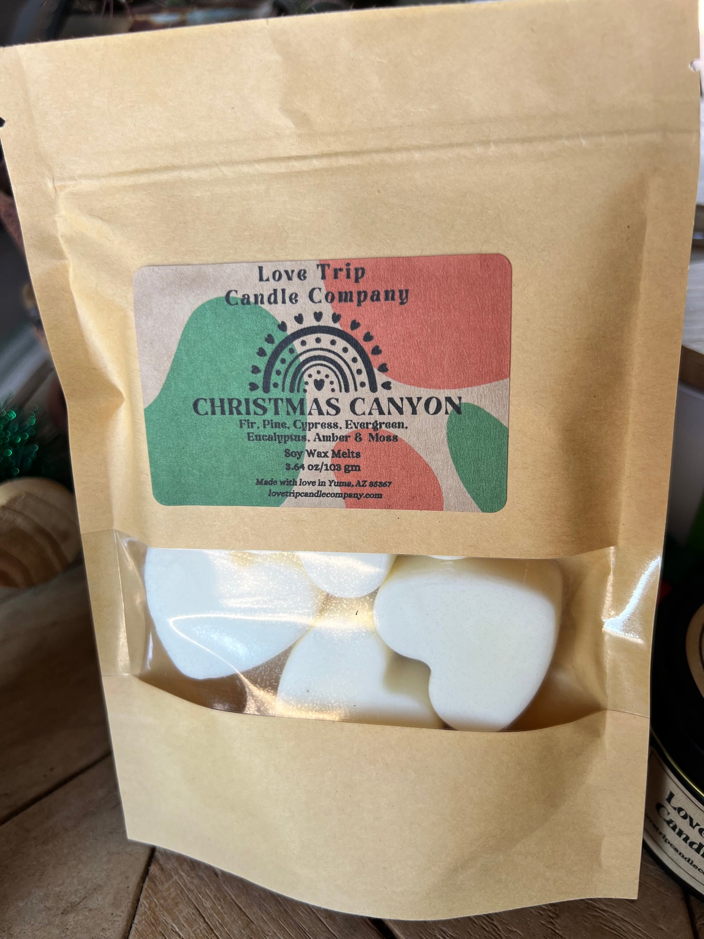 Soy Wax Melts Heart Shaped