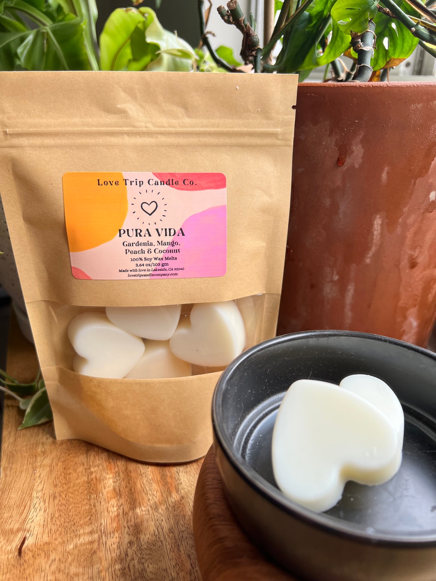 Wax Melts Heart Shaped Soy