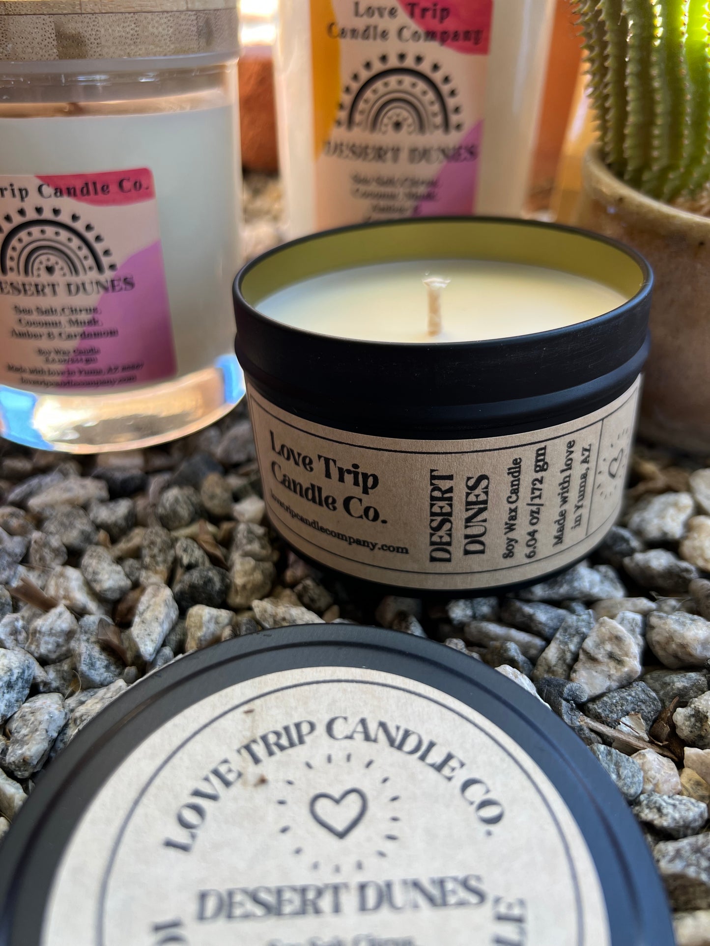 Desert Dunes Soy Candle Sea/Coconut/Cardamom