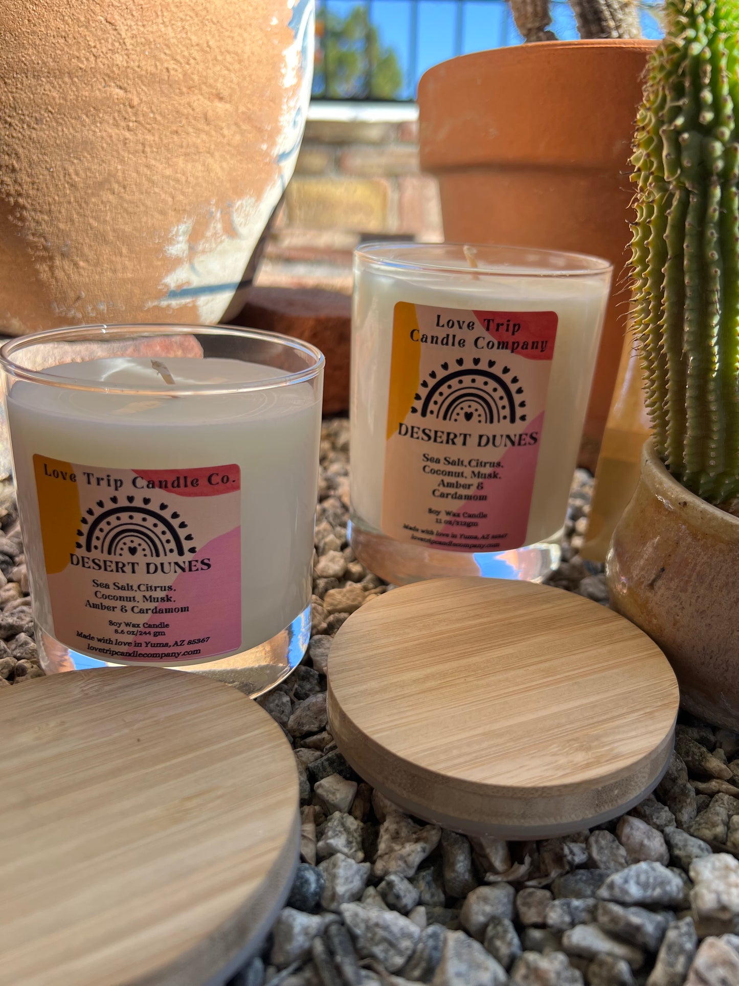 Desert Dunes Soy Candle Sea/Coconut/Cardamom