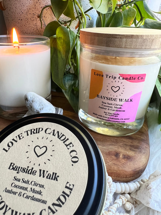 Bayside Walk Soy Candle Sea/Coconut/Cardamom