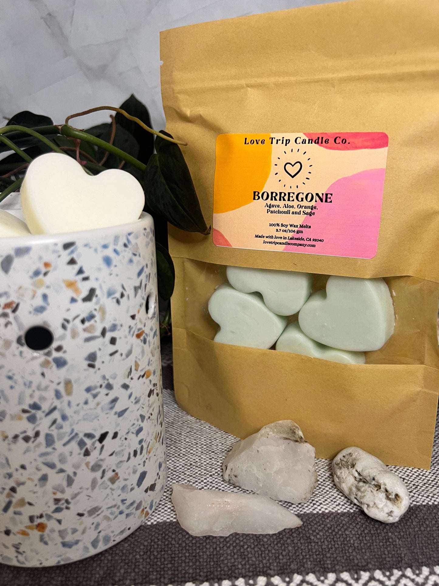 Wax Melts Heart Shaped Soy