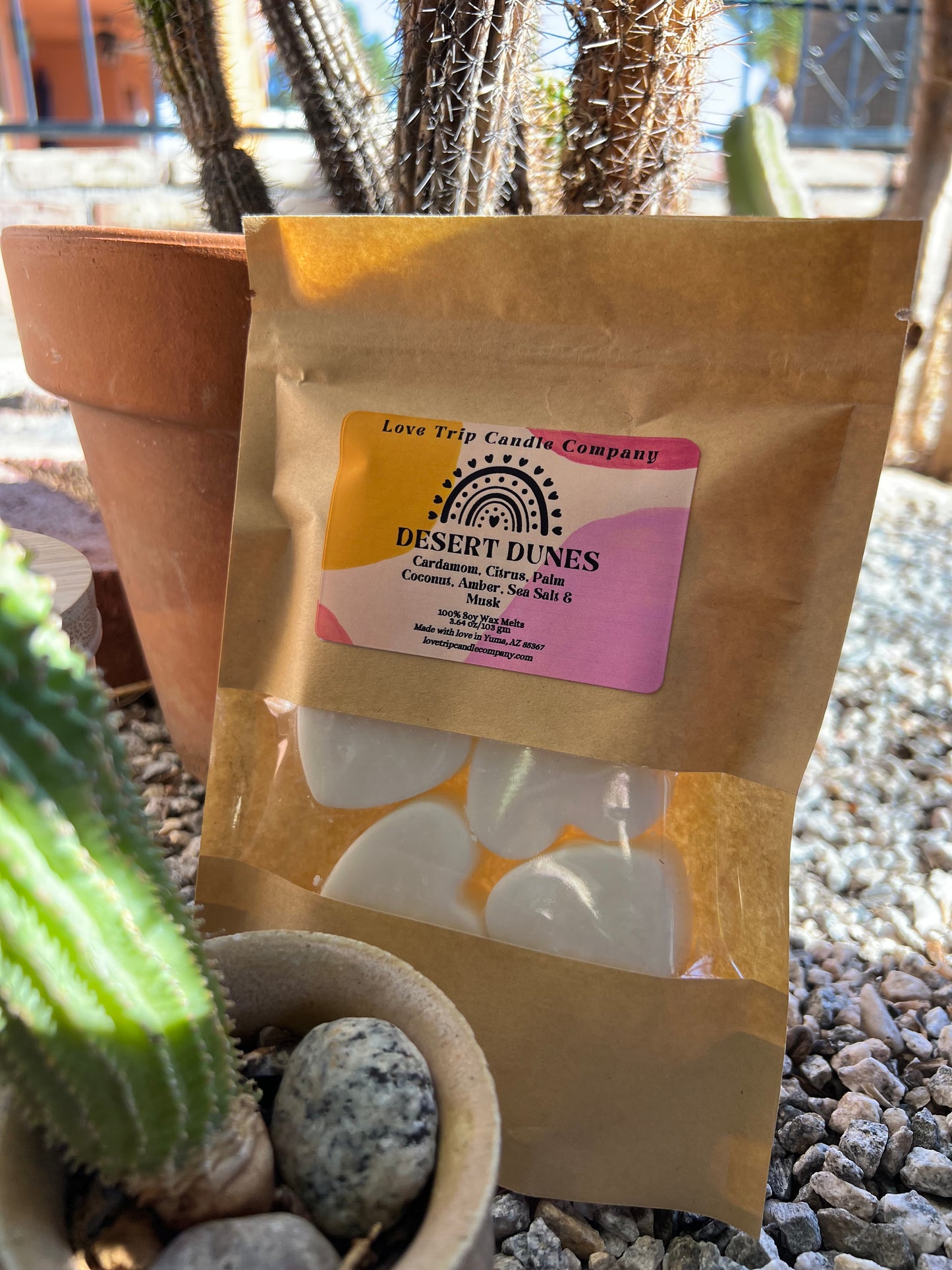 Desert Dunes Soy Candle Sea/Coconut/Cardamom