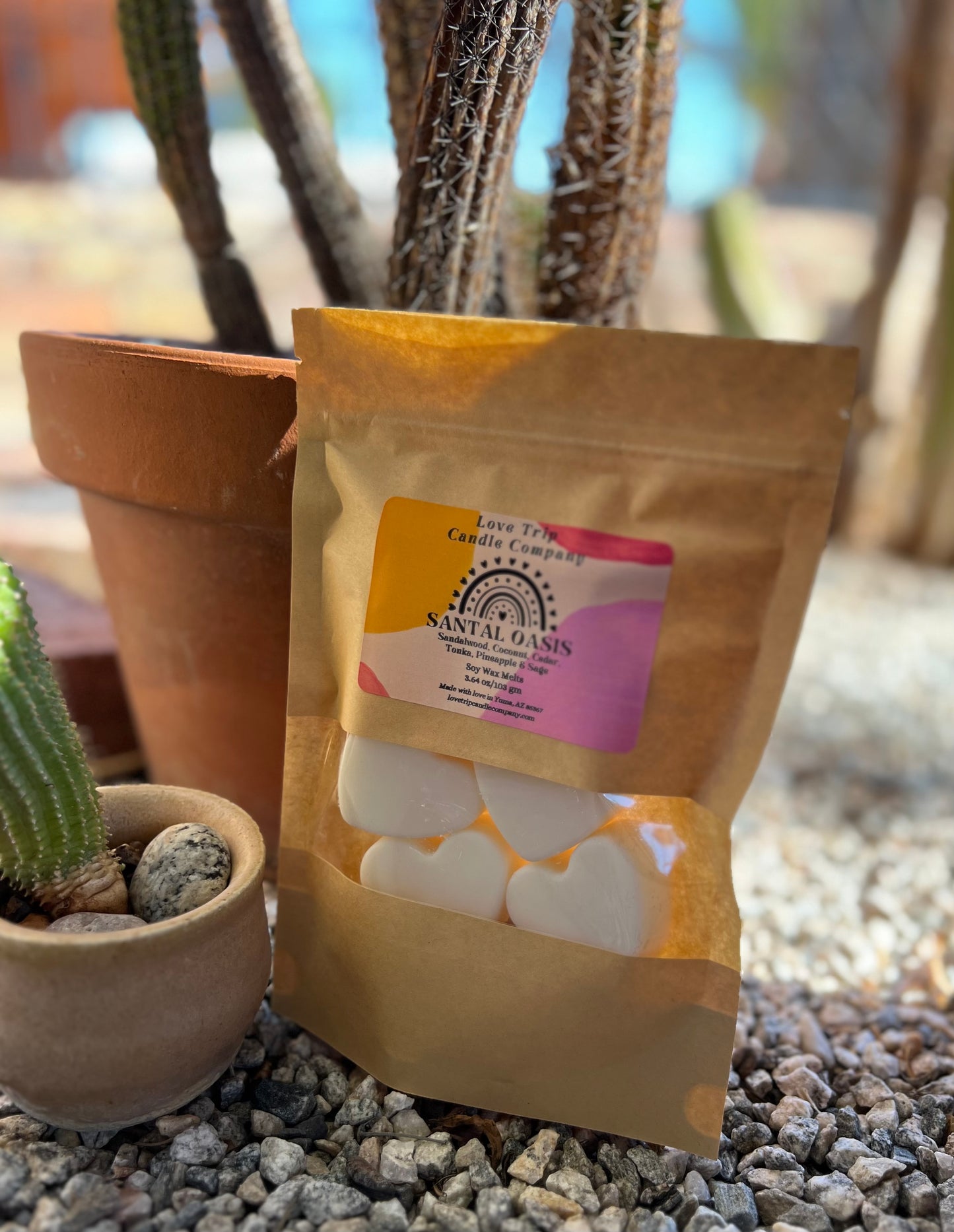 Soy Wax Melts Heart Shaped