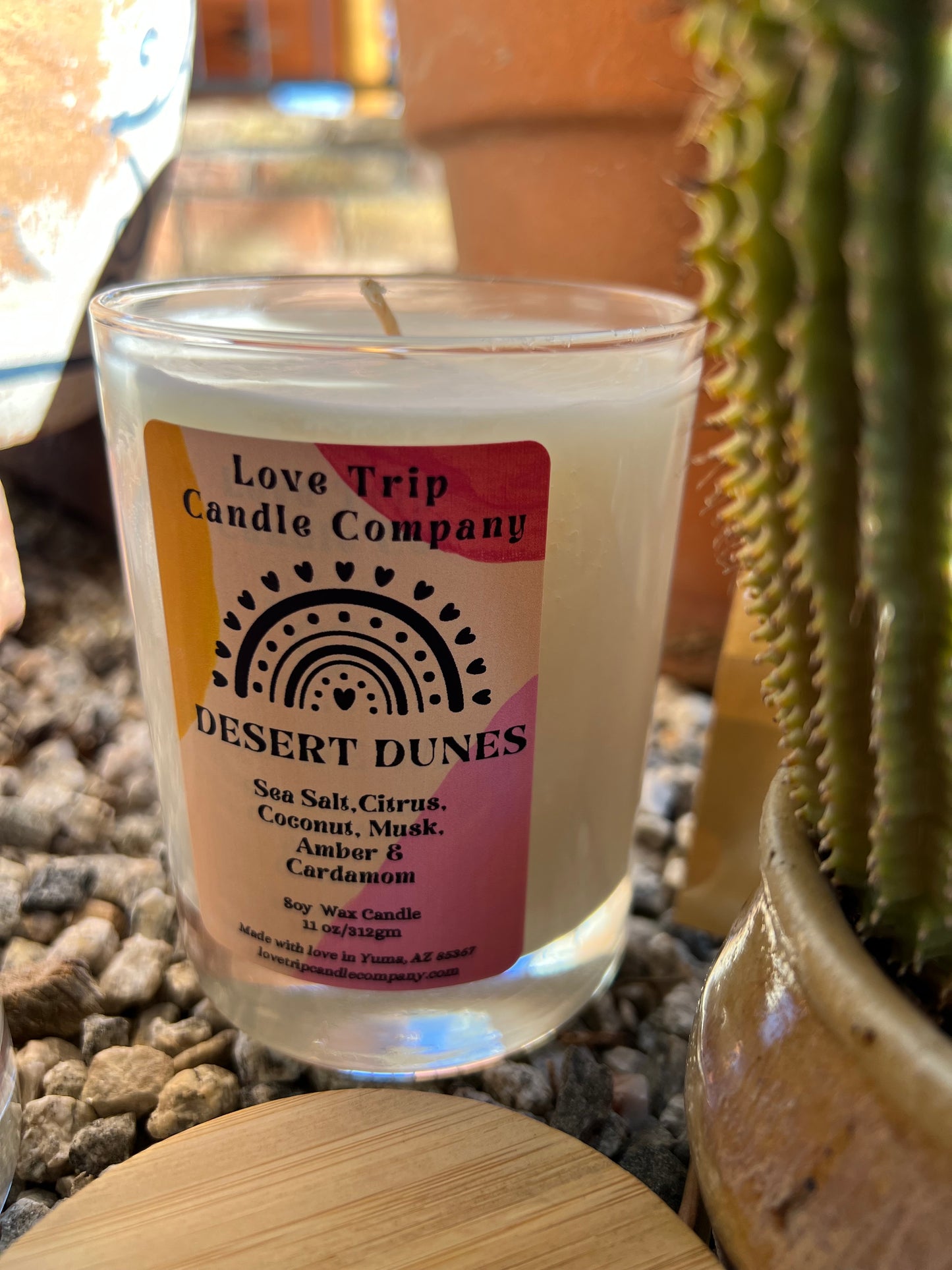 Desert Dunes Soy Candle Sea/Coconut/Cardamom