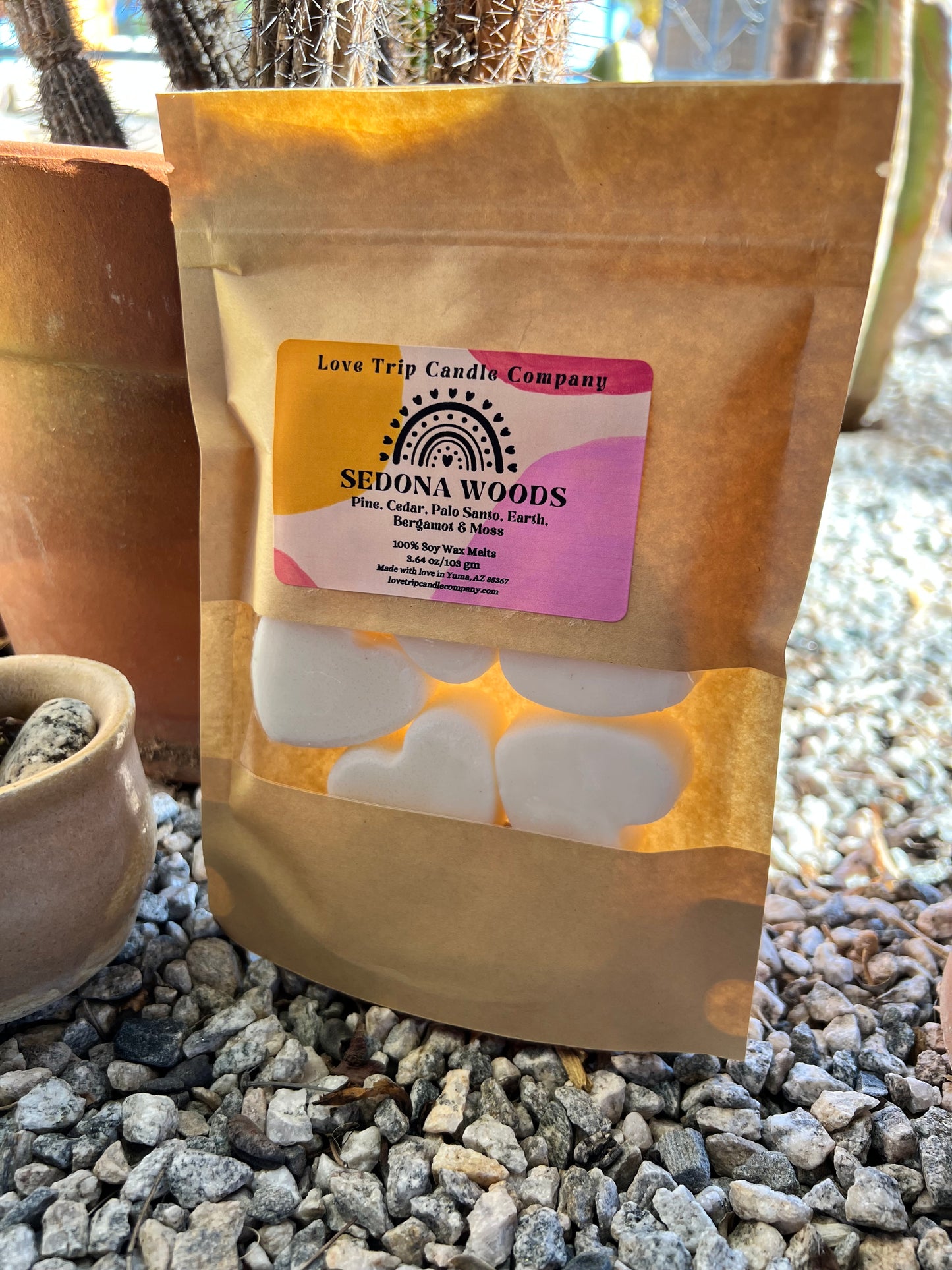 Soy Wax Melts Heart Shaped