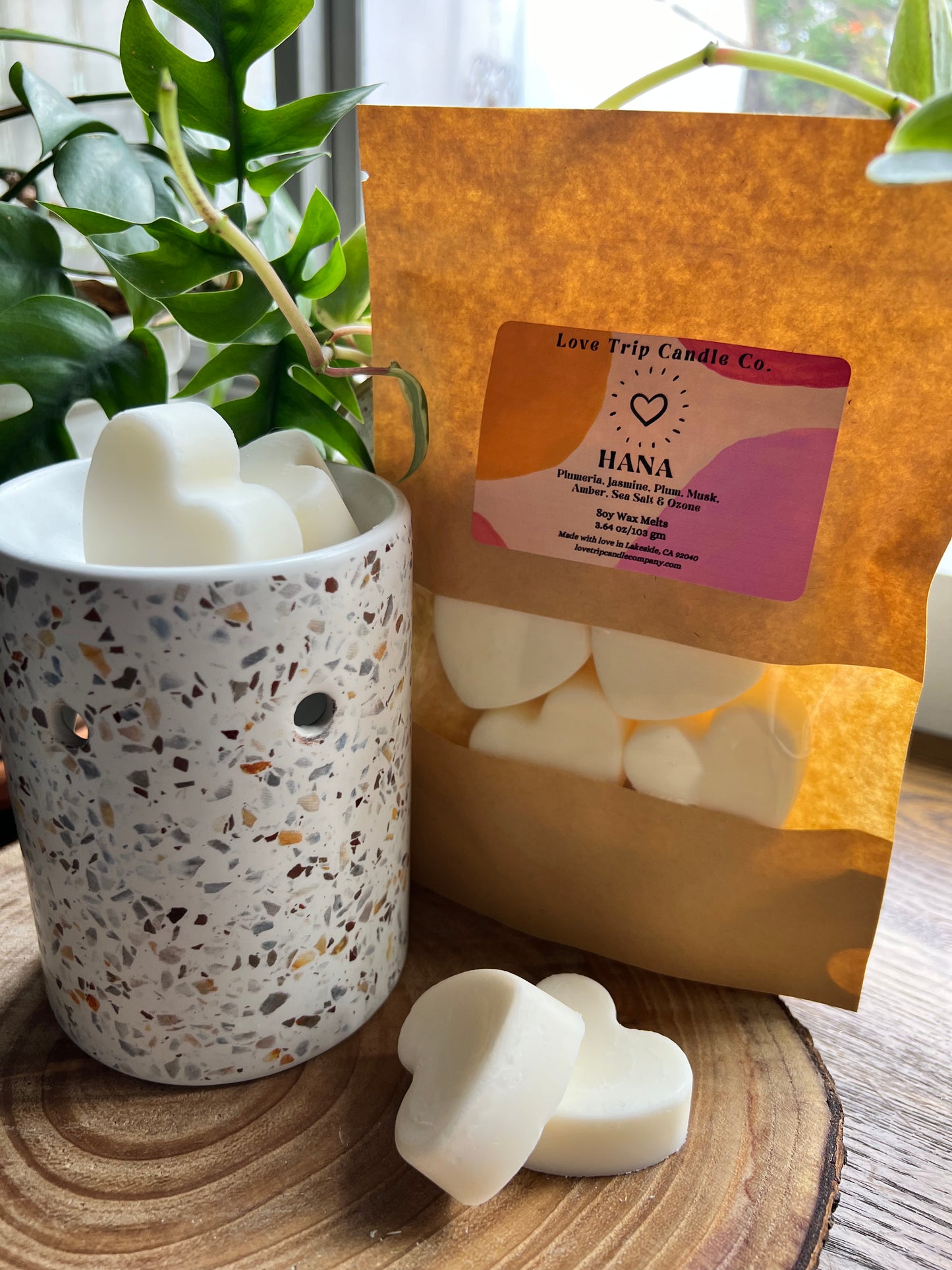 Wax Melts Heart Shaped Soy