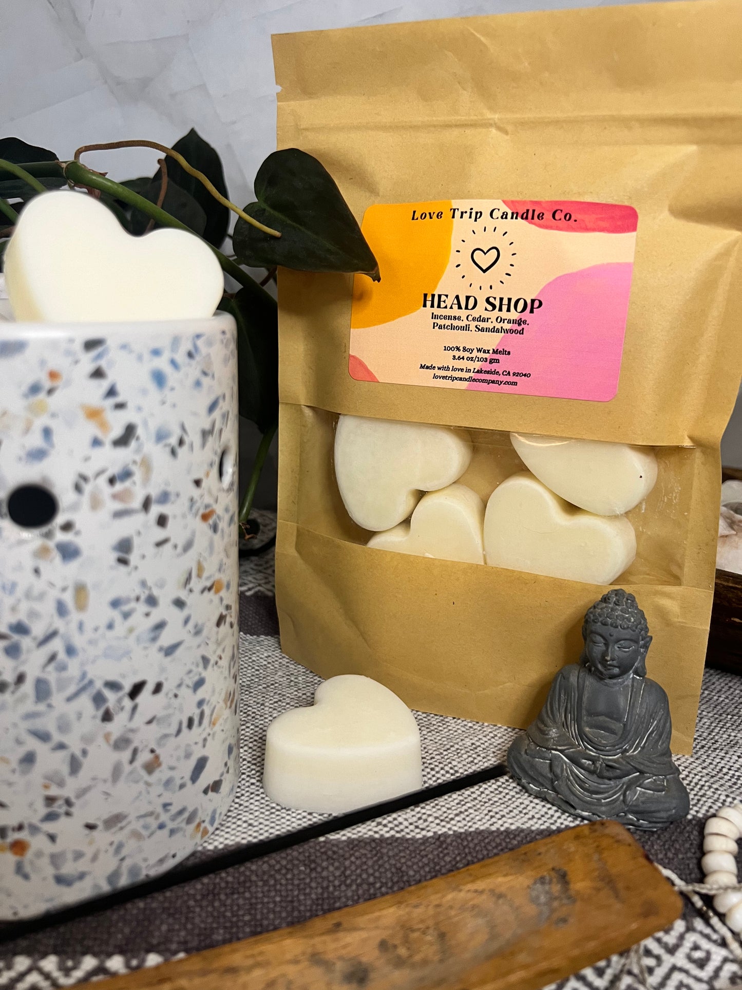 Wax Melts Heart Shaped Soy