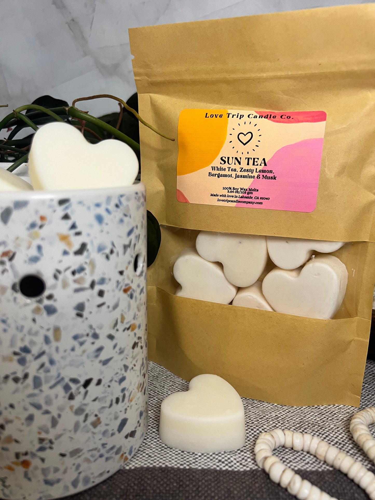 Wax Melts Heart Shaped Soy