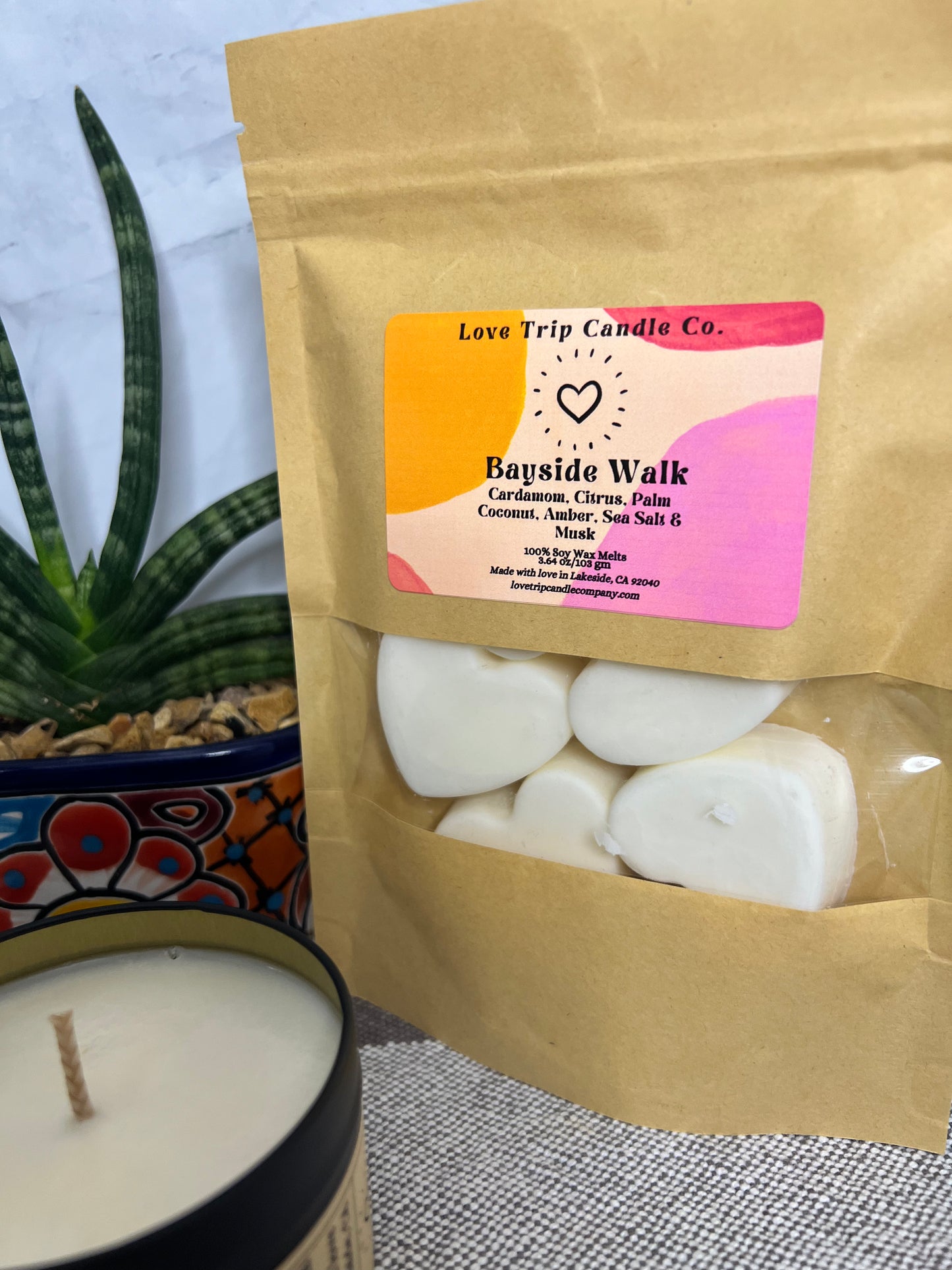 Wax Melts Heart Shaped Soy