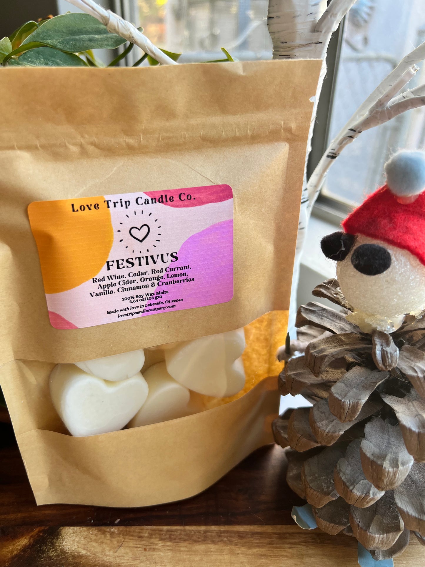 Wax Melts Heart Shaped Soy