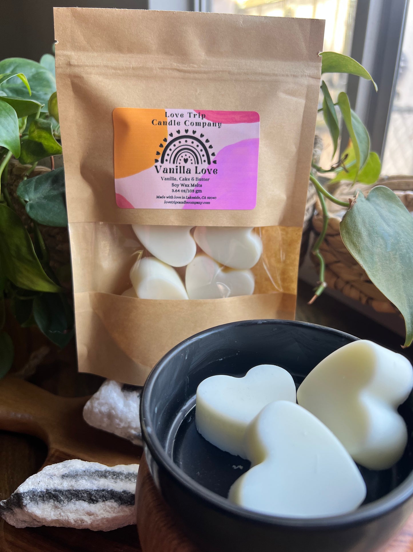 Wax Melts Heart Shaped Soy