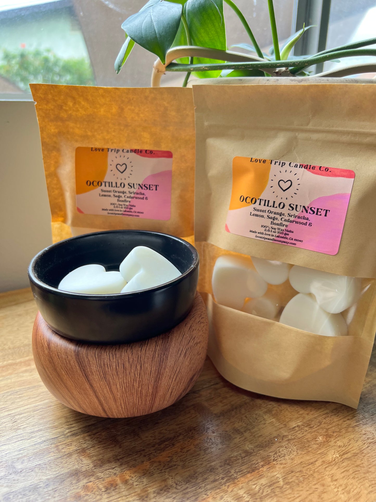 Wax Melts Heart Shaped Soy