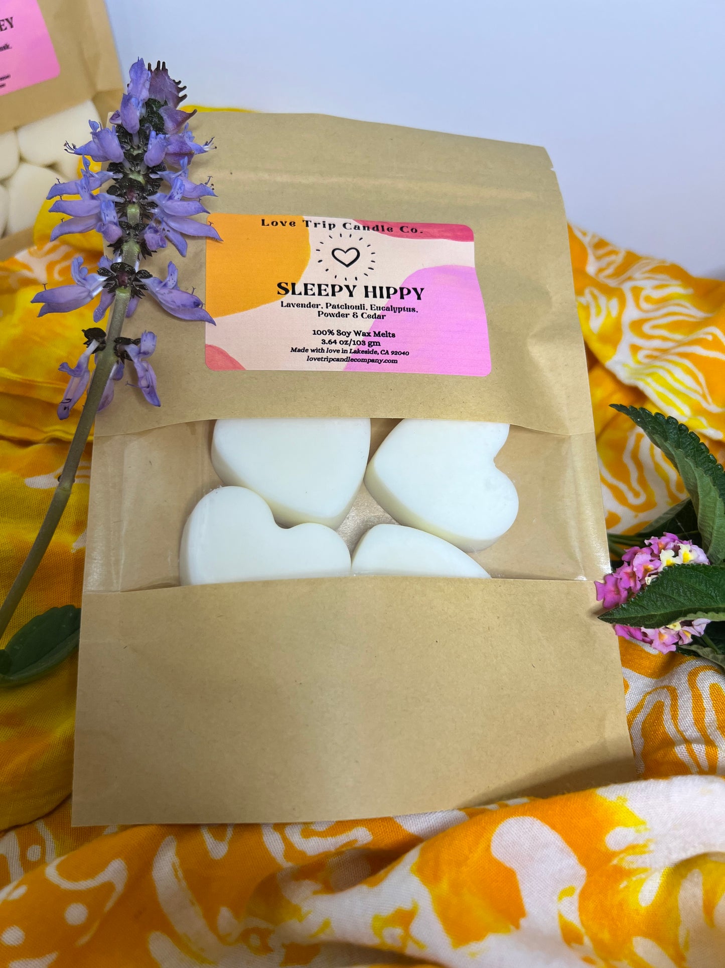 Wax Melts Heart Shaped Soy