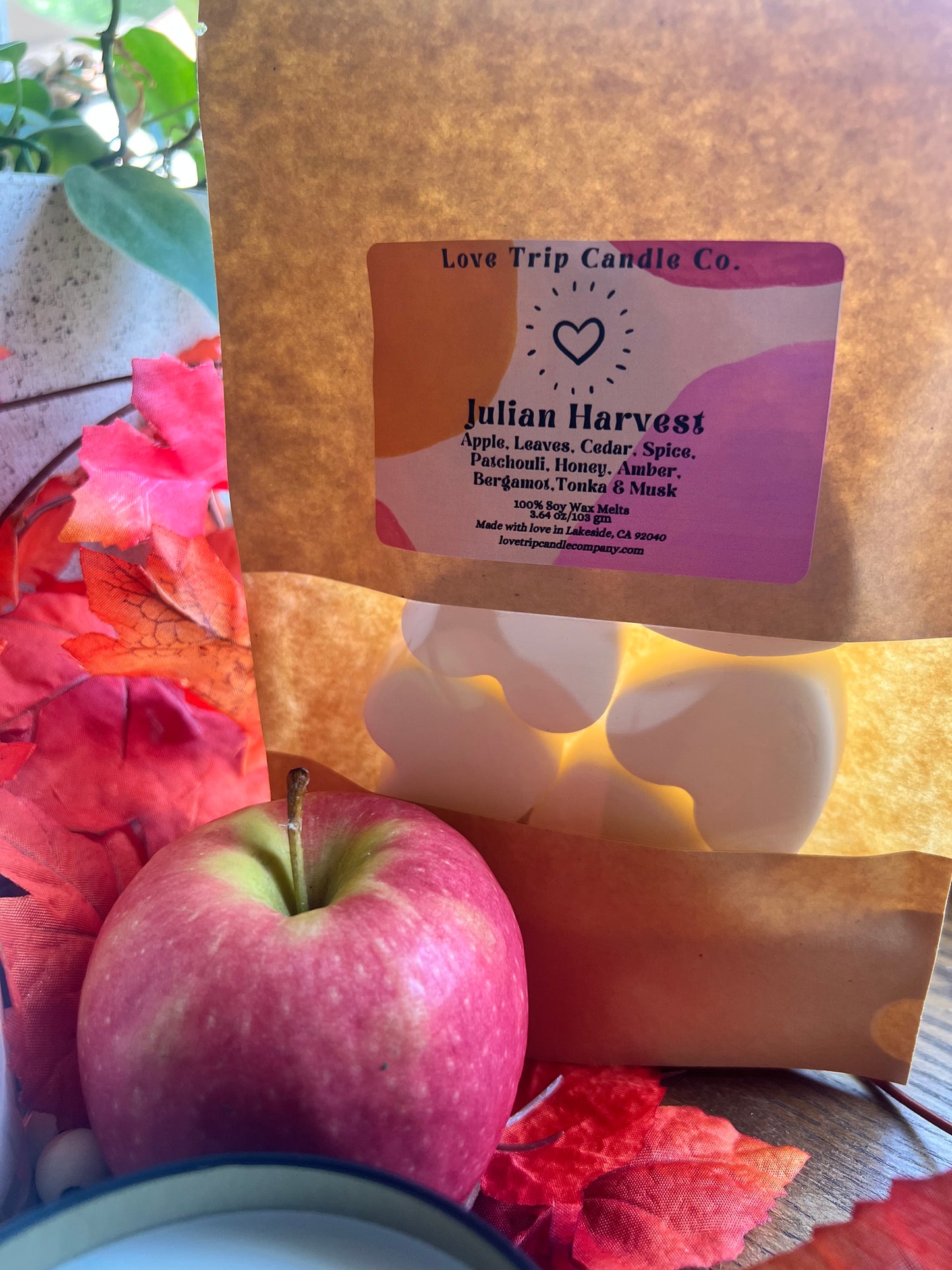 Wax Melts Heart Shaped Soy