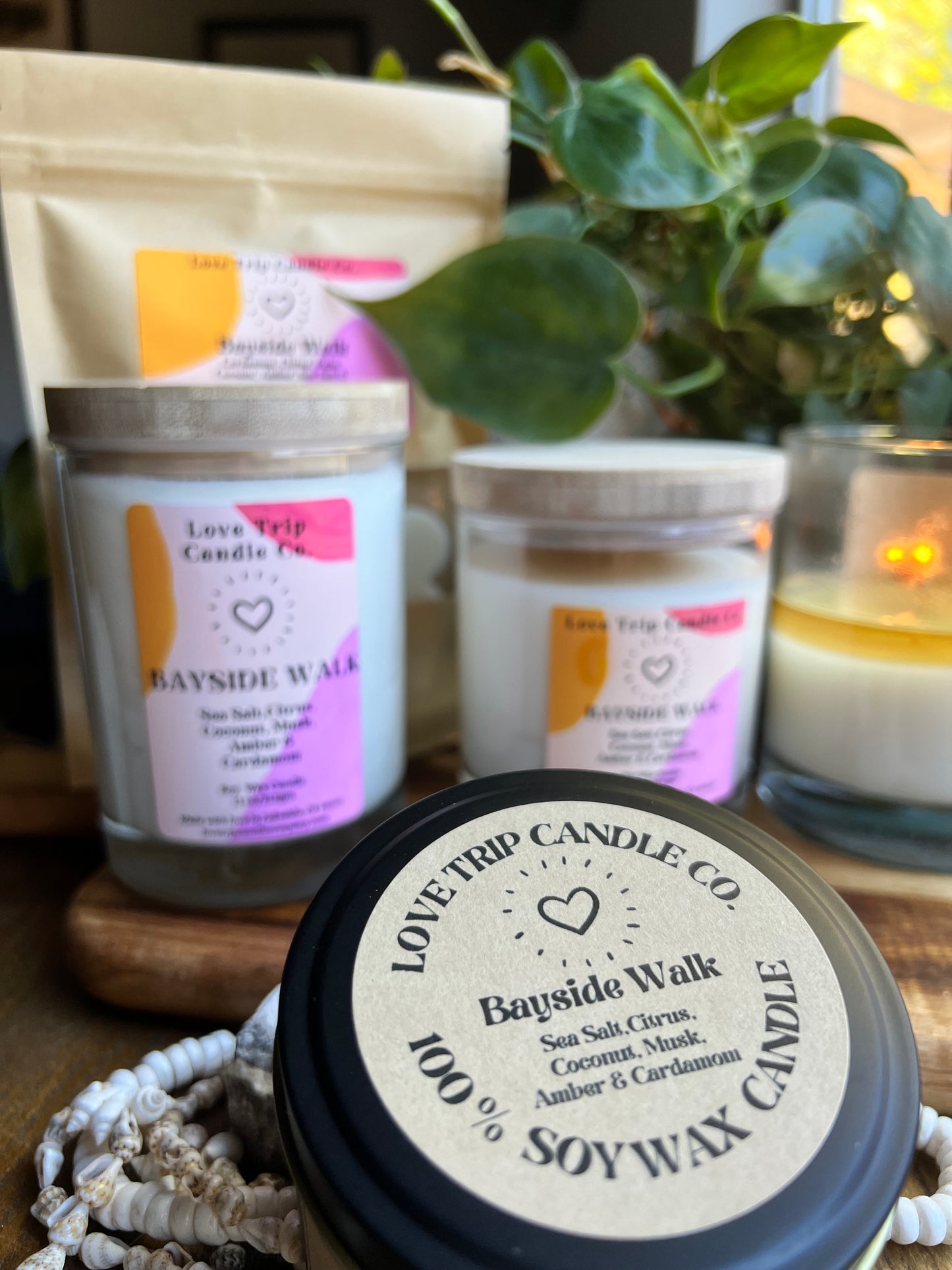 Bayside Walk Soy Candle Sea/Coconut/Cardamom