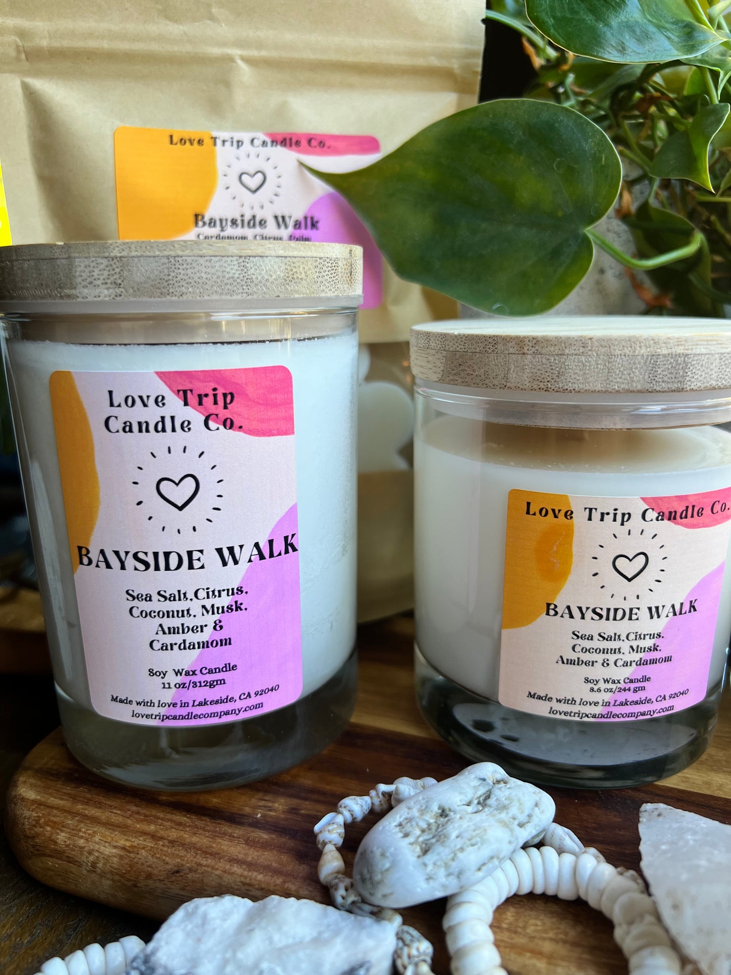 Bayside Walk Soy Candle Sea/Coconut/Cardamom