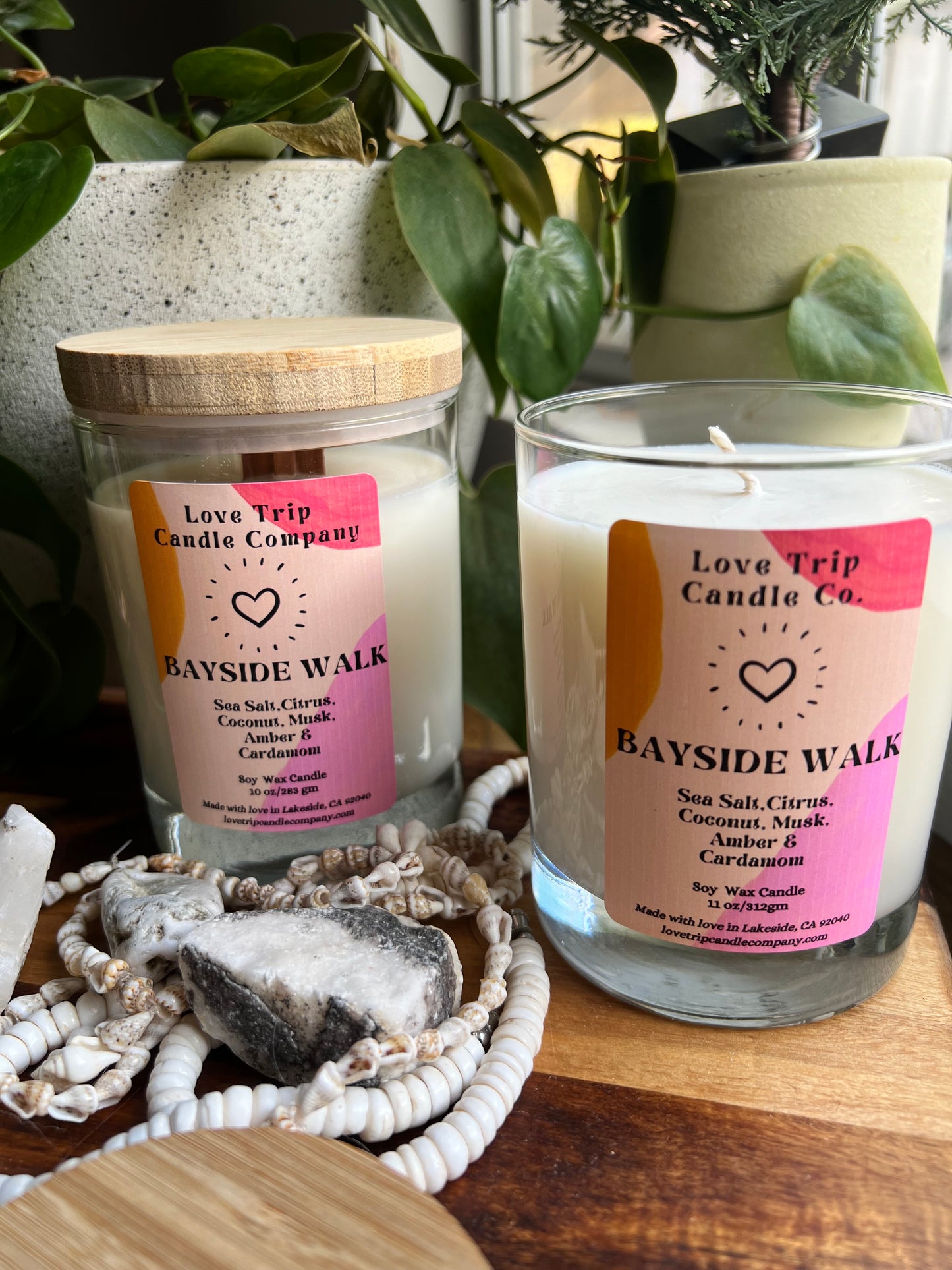 Bayside Walk Soy Candle Sea/Coconut/Cardamom