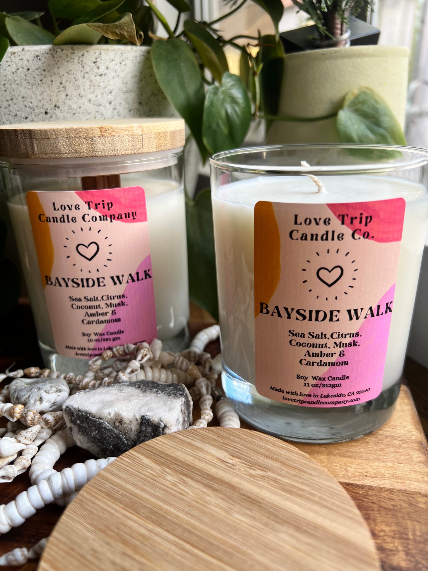 Bayside Walk Soy Candle Sea/Coconut/Cardamom