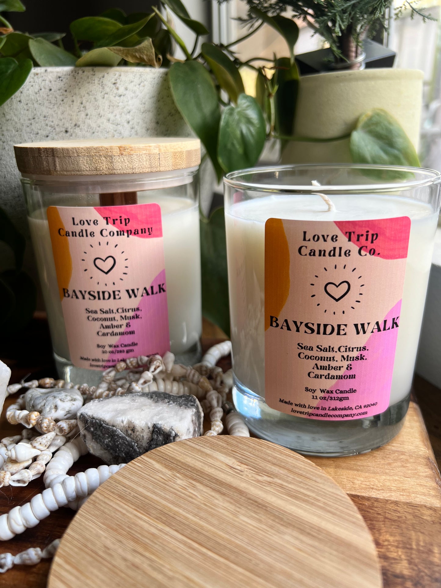 Bayside Walk Soy Candle Sea/Coconut/Cardamom