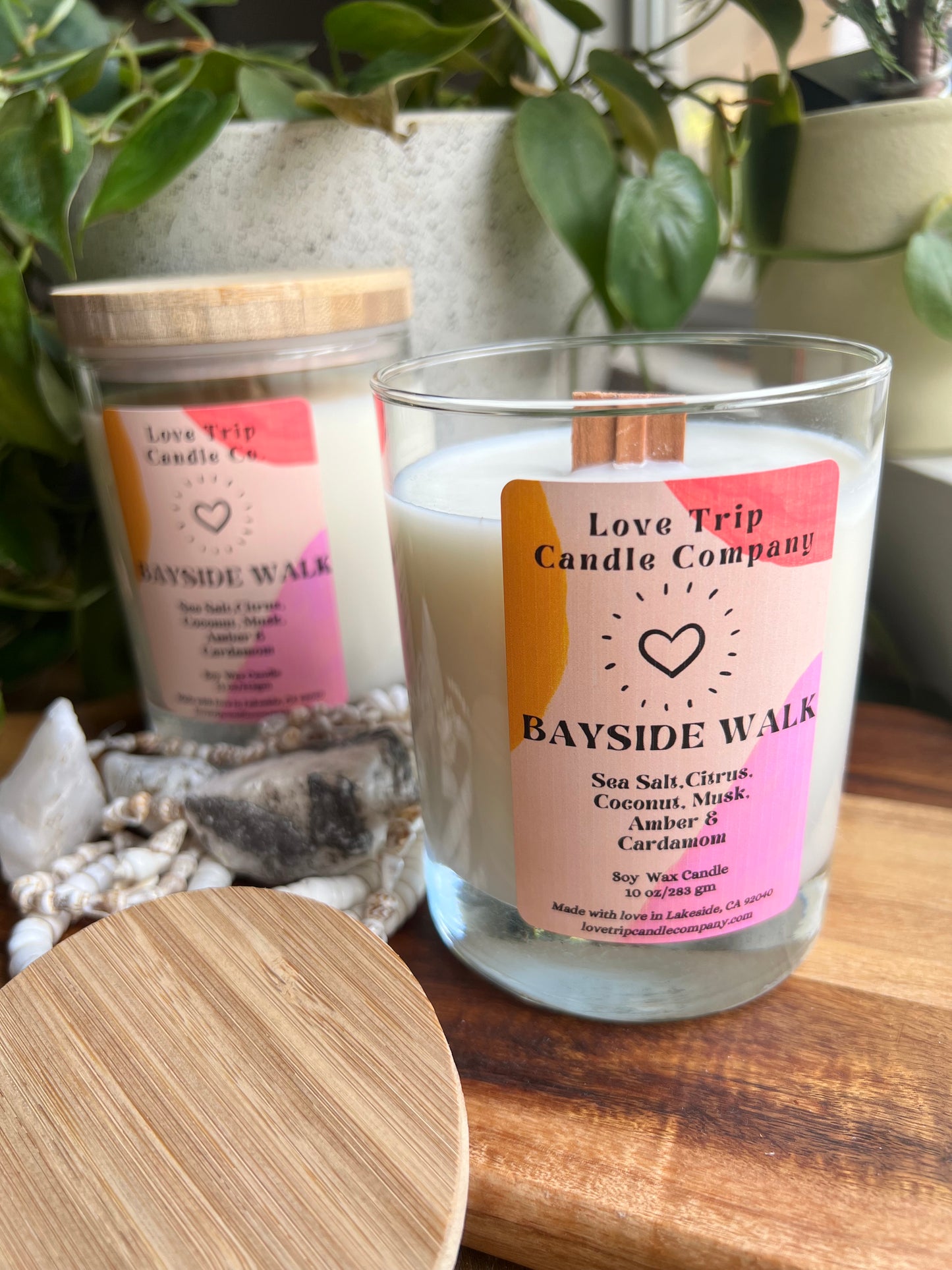 Bayside Walk Soy Candle Sea/Coconut/Cardamom