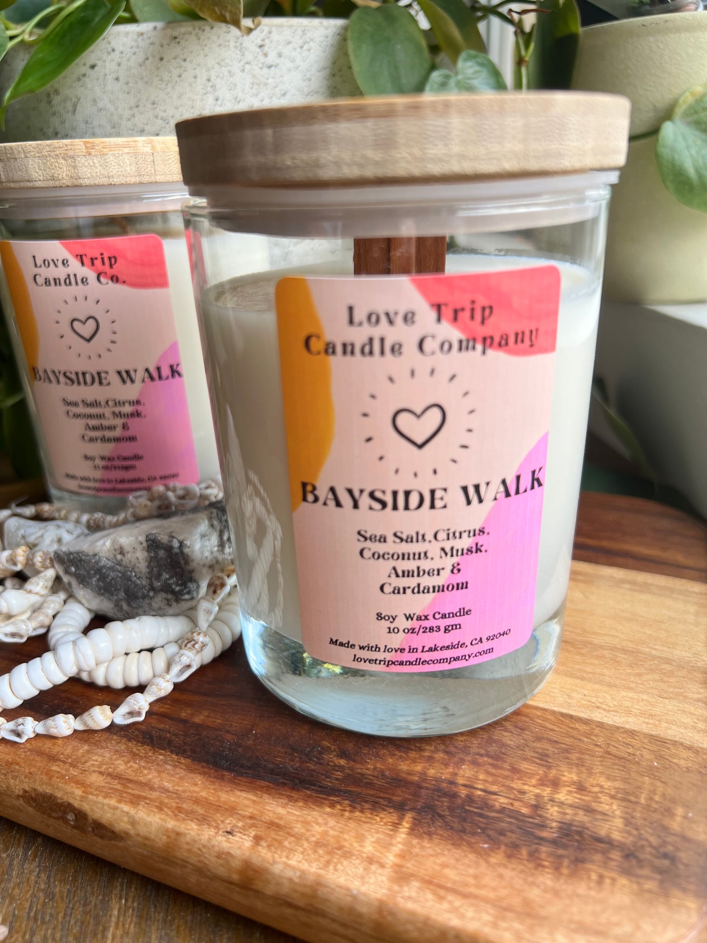 Bayside Walk Soy Candle Sea/Coconut/Cardamom