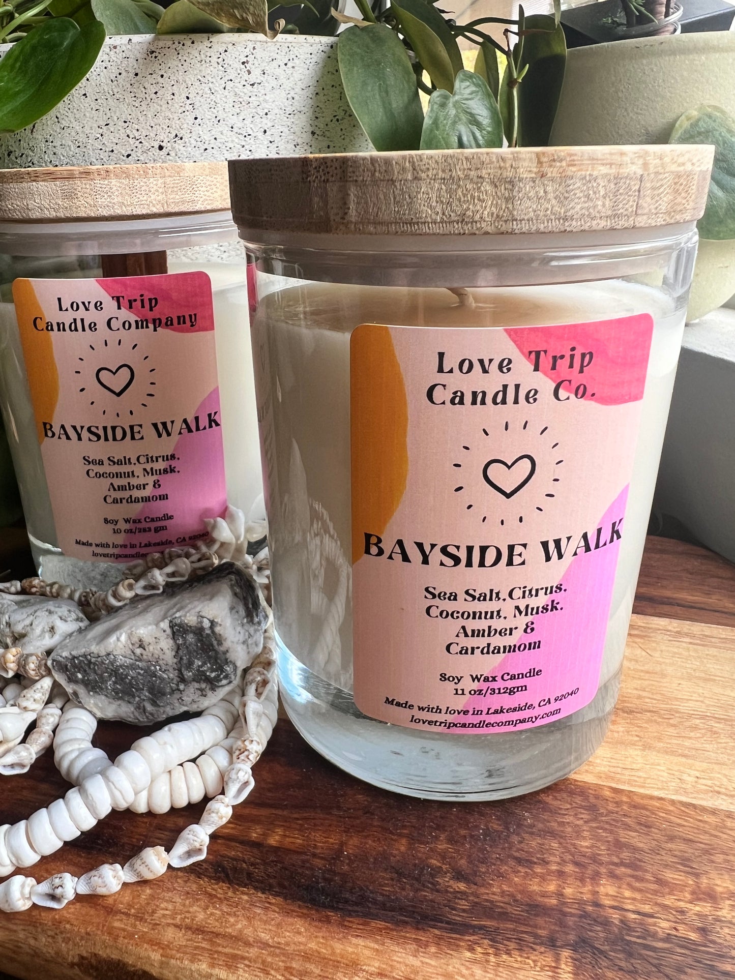 Bayside Walk Soy Candle Sea/Coconut/Cardamom